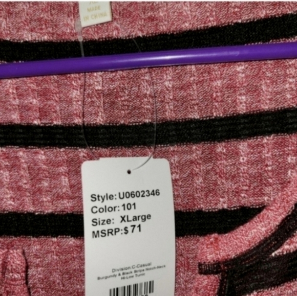 🍂🍁PINK $71 Nwt Suzanne Betro sweater size xl fits like a 2x - Picture 5 of 5